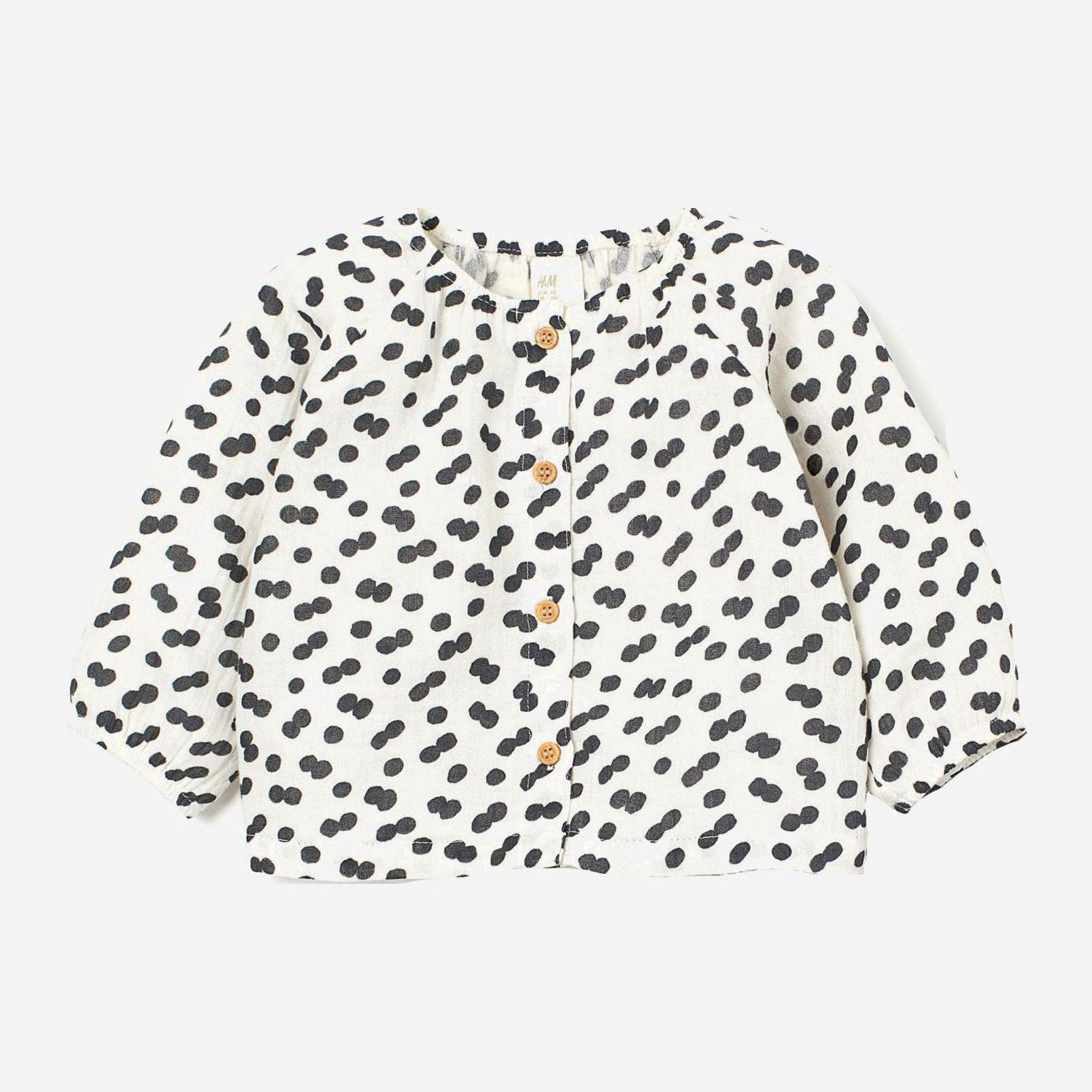 

Кардиган H&M 806-9038132 98 см Белый/Узор