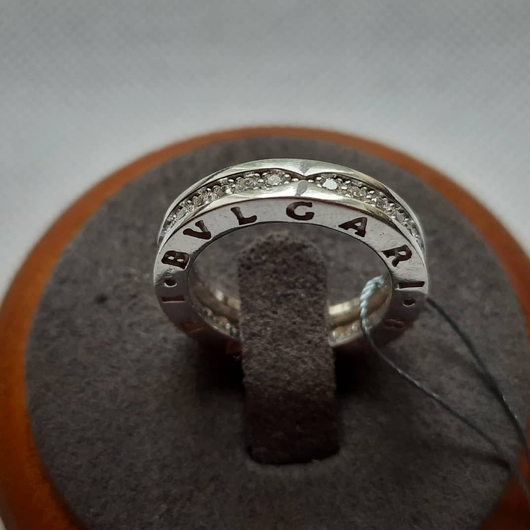 

Серебряное кольцо Family 17 размера в стиле Bvlgari BM83480