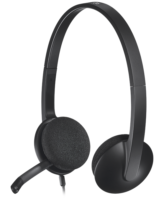 

Гарнітура Logitech Stereo Headset H340 (5990386)