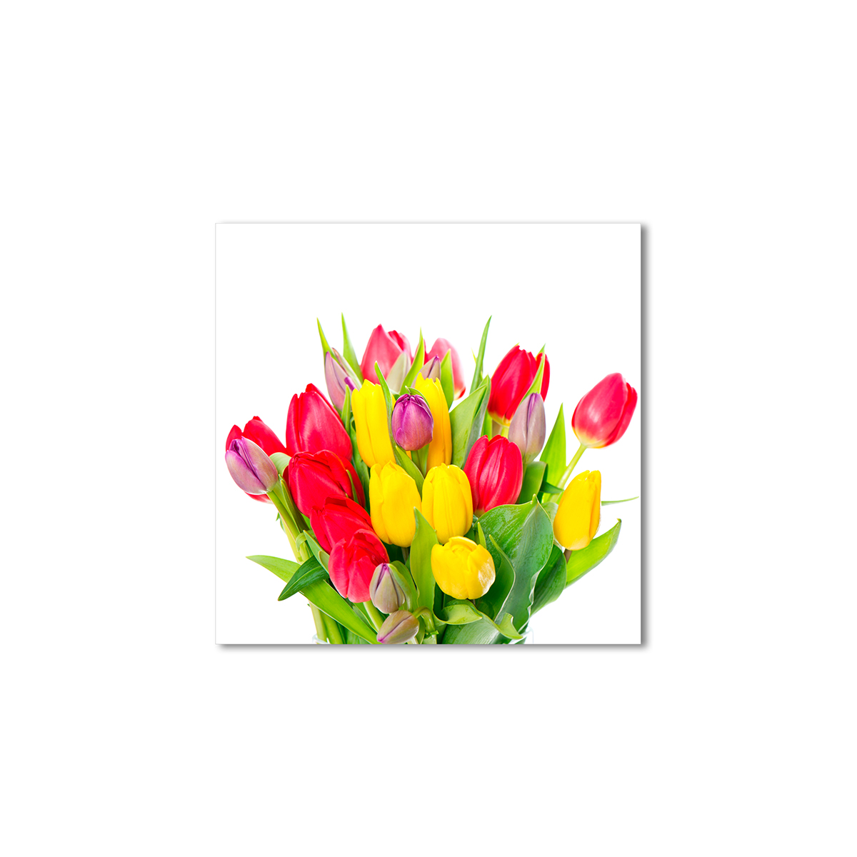 

Модульная картина Artel «Букет радужных тюльпанов» 90x90 см