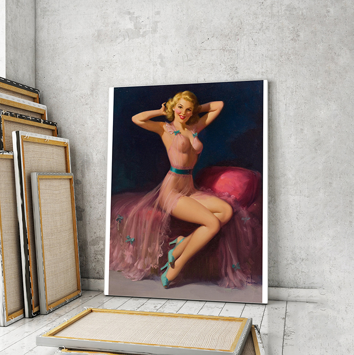 

Модульная картина Artel «Девушка в прозрачном. Арт Фрам» 105x70 см