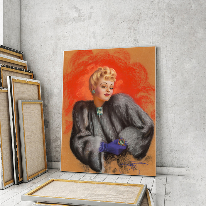

Модульная картина Artel «Аристократка» 120x80 см