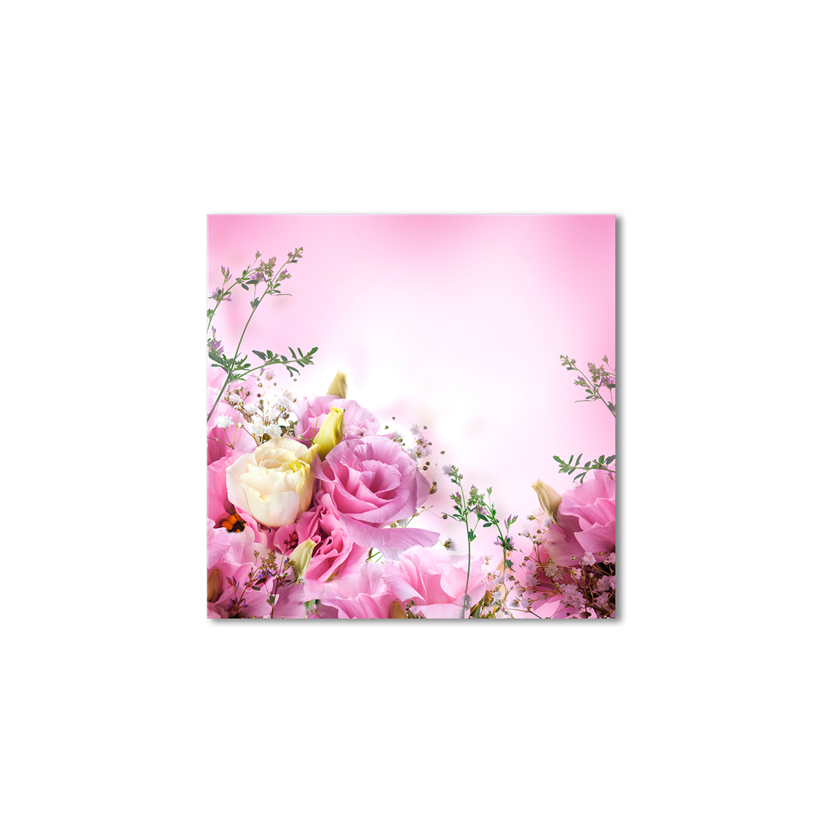 

Модульная картина Artel «Розовый букет» 120x120 см
