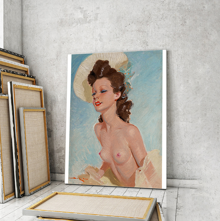 

Модульная картина Artel «Обнаженная леди» 90x60 см
