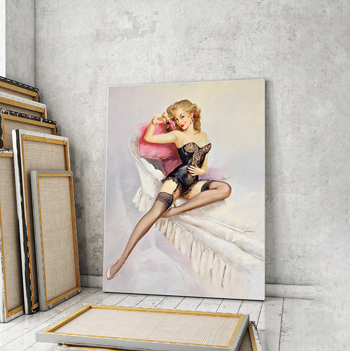 

Модульная картина Artel «Девушка в чулках. Мауро Скали» 150x100 см