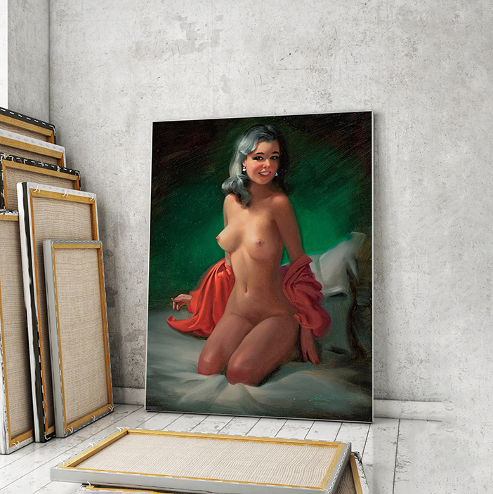 

Модульная картина Artel «Обнаженная на кровати. Дональд Раст» 105x70 см