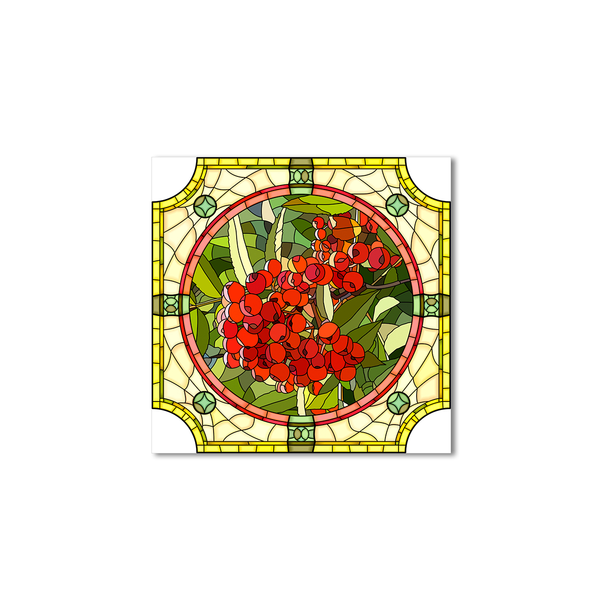 

Модульная картина Artel «Абстракция калина» 70x70 см