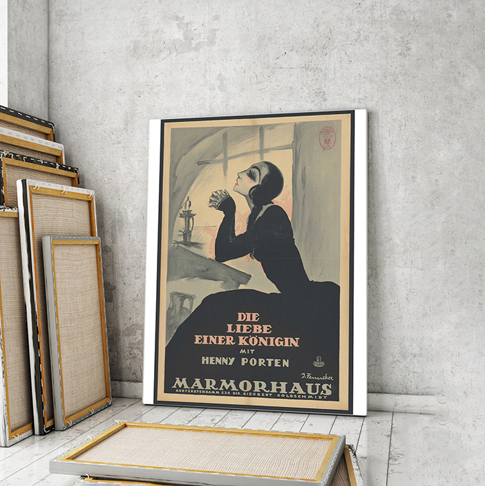 

Модульная картина Artel «Любовь королевы», 1923. Режиссёр Людвиг Вольф 150x100 см