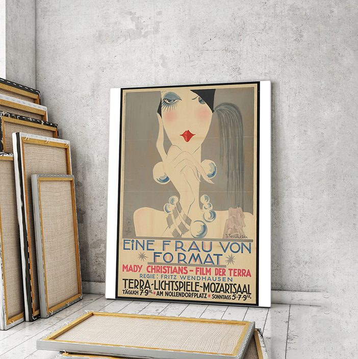 

Модульная картина Artel «Eine Frau von Format», 1928. Режиссёр Фриц Вендхаузен, художник Йозеф Феннекер 90x60 см