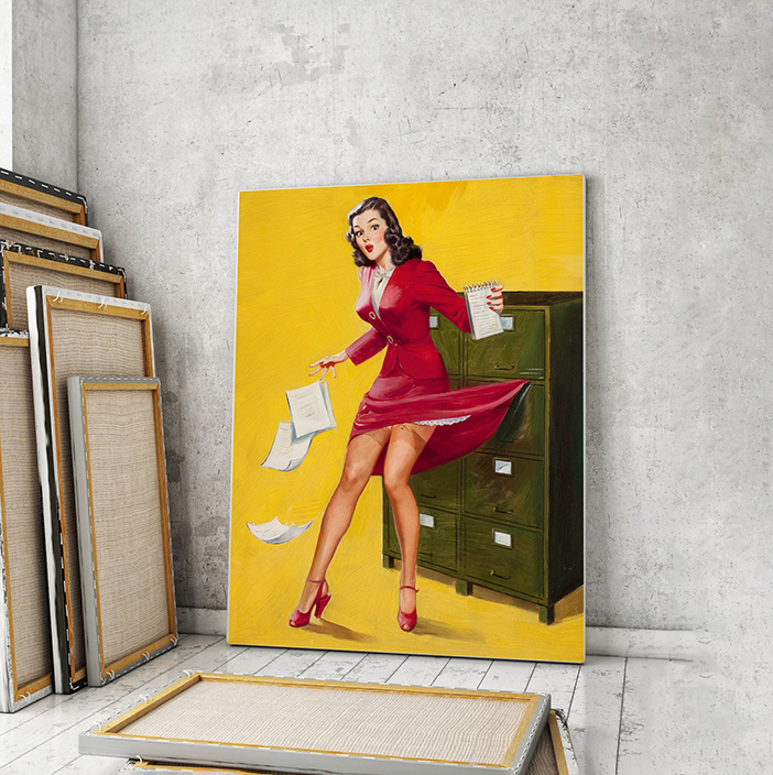 

Модульная картина Artel «Секси в офисе» 120x80 см