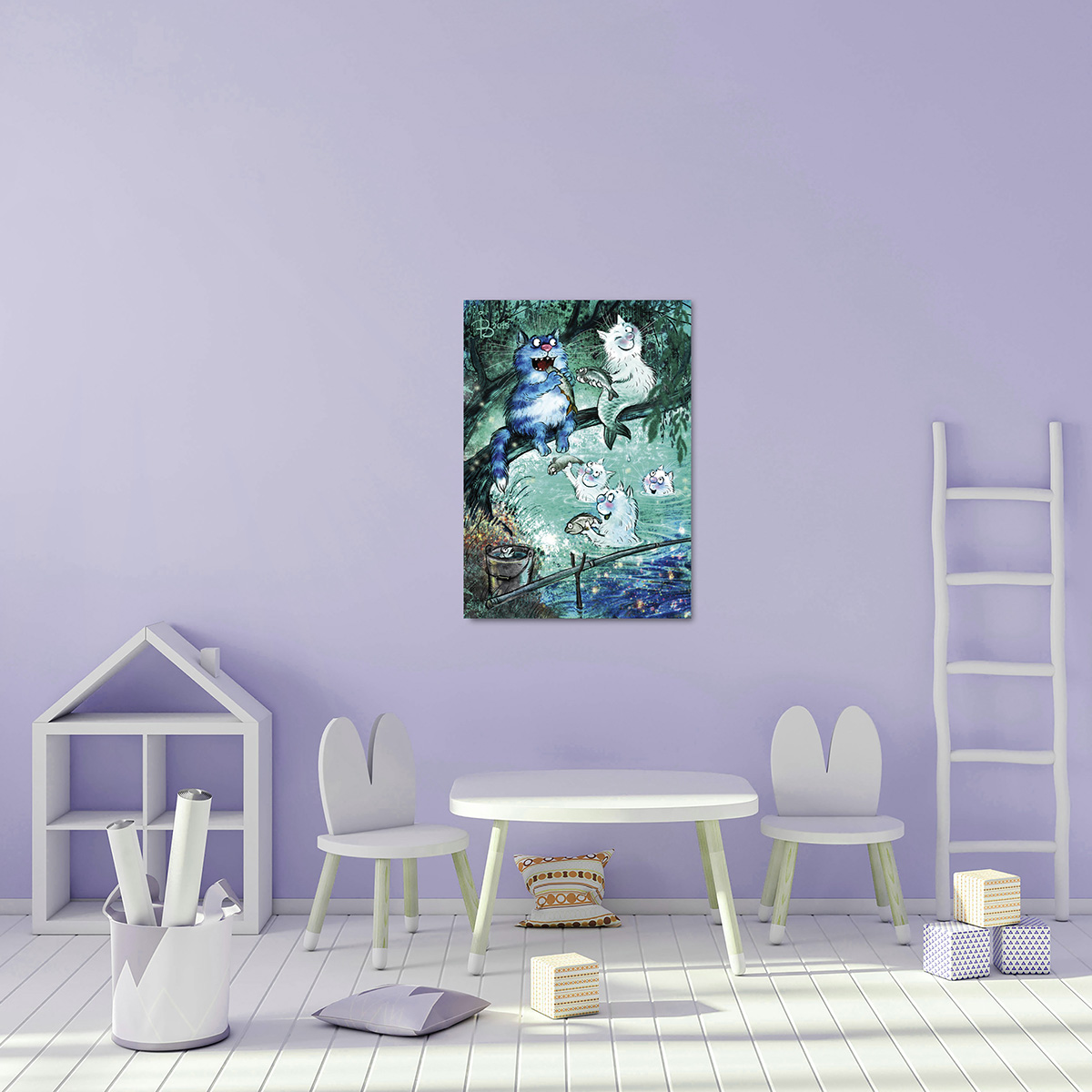 

Модульная картина Artel «Русалки» 90x60 см