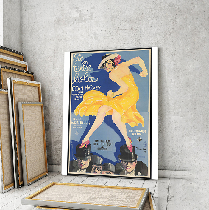

Модульная картина Artel «Безумная Лола», 1927. Режиссёр Рихард Айхберг, художник Йозеф Феннекер 60х40 см