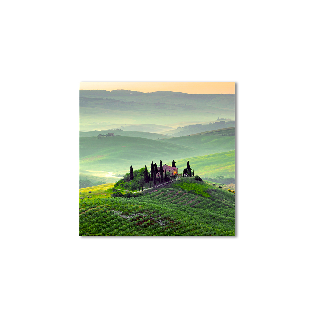 

Модульная картина Artel «На холме дом» 90x90 см