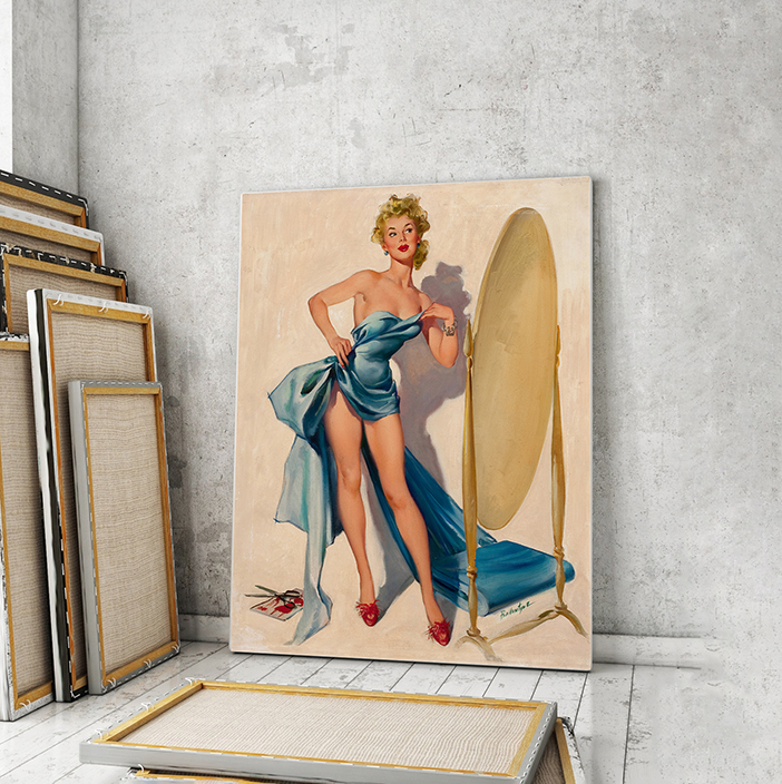 

Модульная картина Artel «Примерка. Джойс Баллантайн» 105x70 см