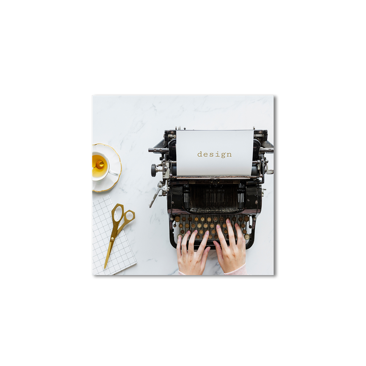 

Модульная картина Artel «Пишущая машинка» 80x80 см