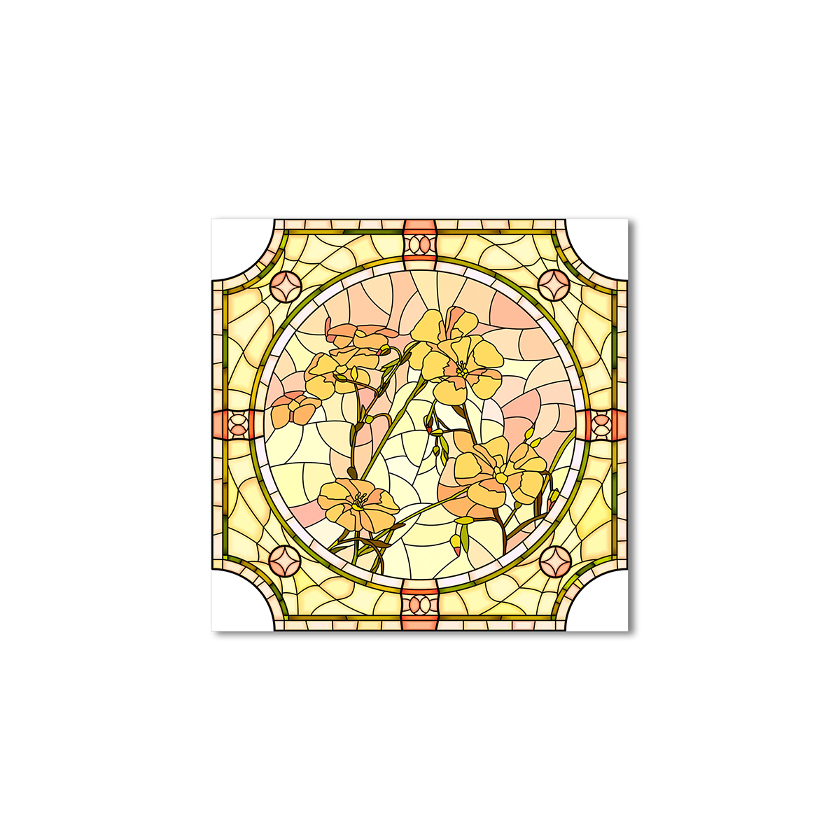 

Модульная картина Artel «Абстракция цветов» 90x90 см