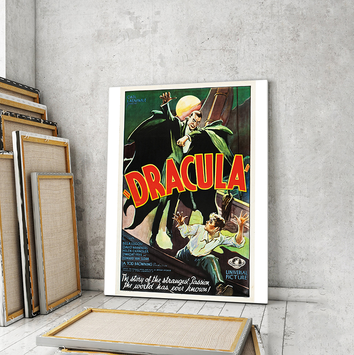 

Модульная картина Artel «Дракула», 1931. Режиссёр Тод Броунинг 150x100 см