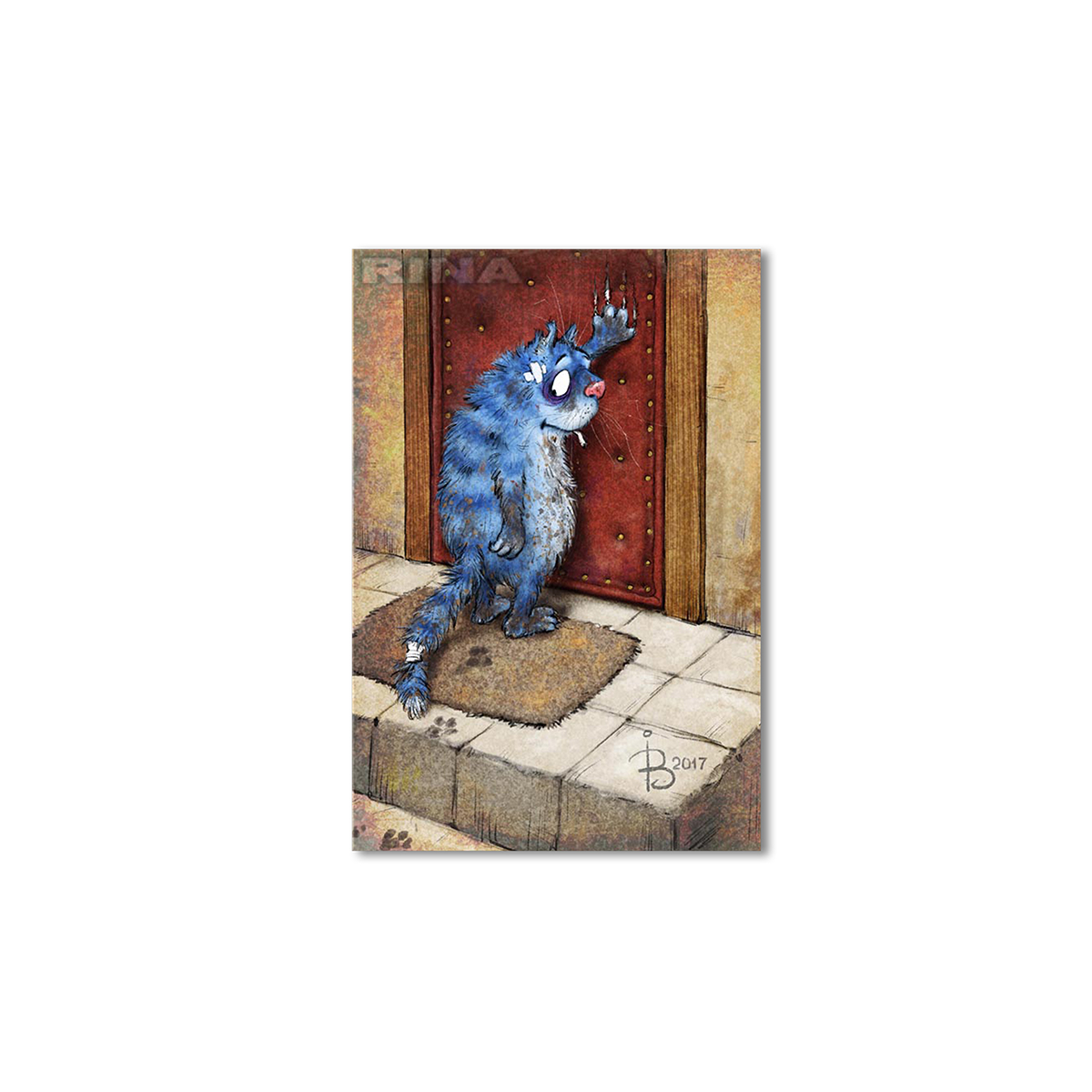 

Модульная картина Artel «Возвращение блудного кота» 90x60 см