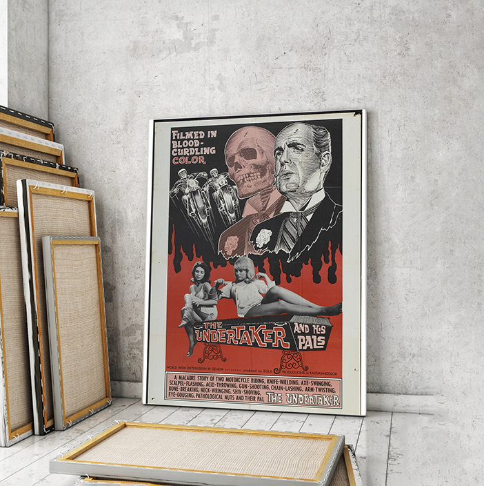 

Модульная картина Artel «Гробовщик и его парни», 1966 75x50 см