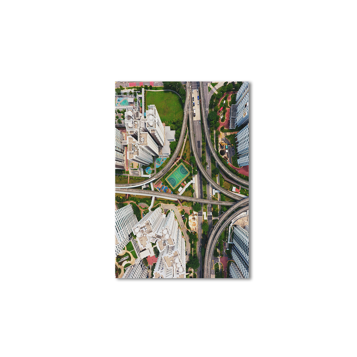 

Модульная картина Artel «Городской центр» 120x80 см