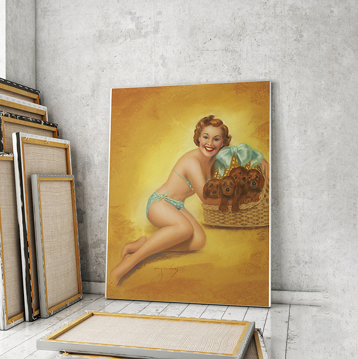 

Модульная картина Artel «Милашка» 105x70 см