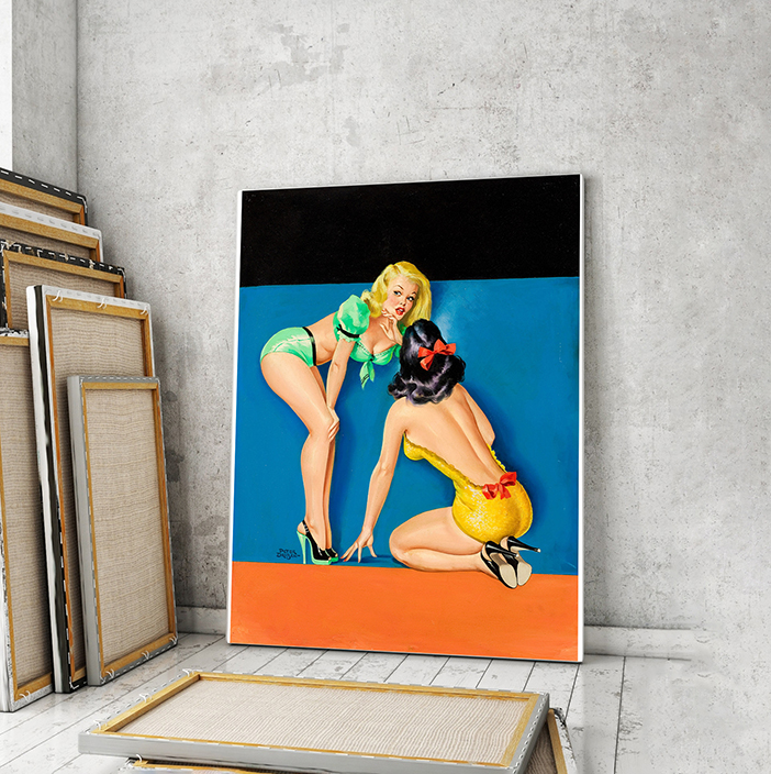 

Модульная картина Artel «Секрет. Питер Дрибен» 75x50 см