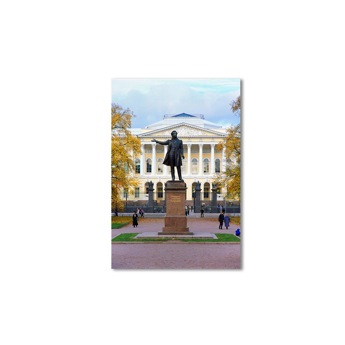 

Модульная картина Artel «Памятник Пушкину» 75x50 см