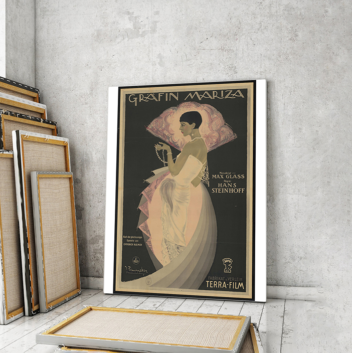 

Модульная картина Artel «Графиня Марица», 1925. Режиссёр Ганс Штайнхофф, художник Йозеф Феннекер 105x70 см