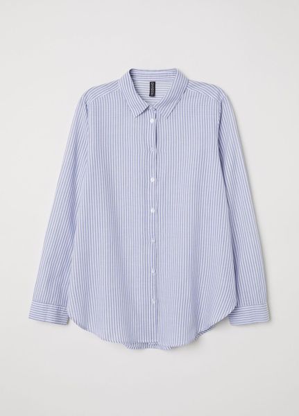 

Рубашка H&M 32 Бело-голубая (1091-718)