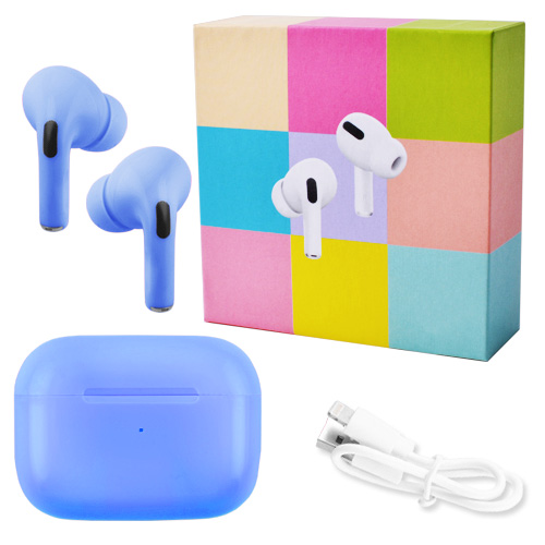 

Беспроводные наушники Wireless Air Pro+ с кейсом синие 6058