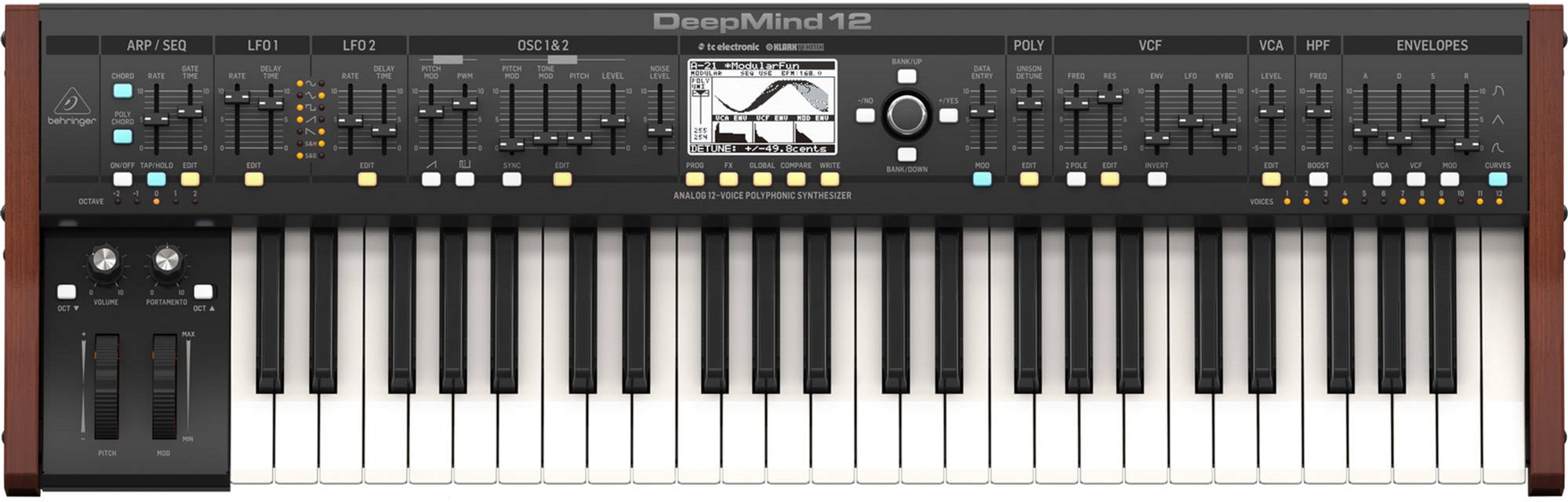 Акция на Аналоговый синтезатор Behringer DeepMind 12 (BE-0835) от Rozetka UA