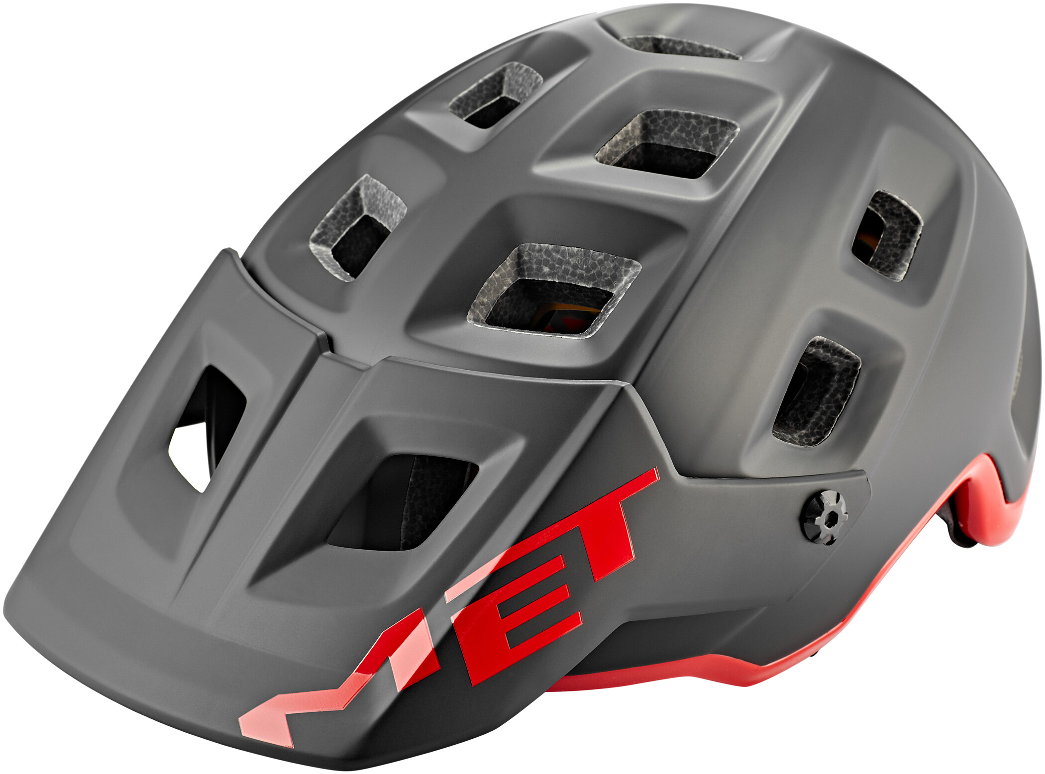 

Шлем MET Terranova MIPS Черный c красным 56-58 см