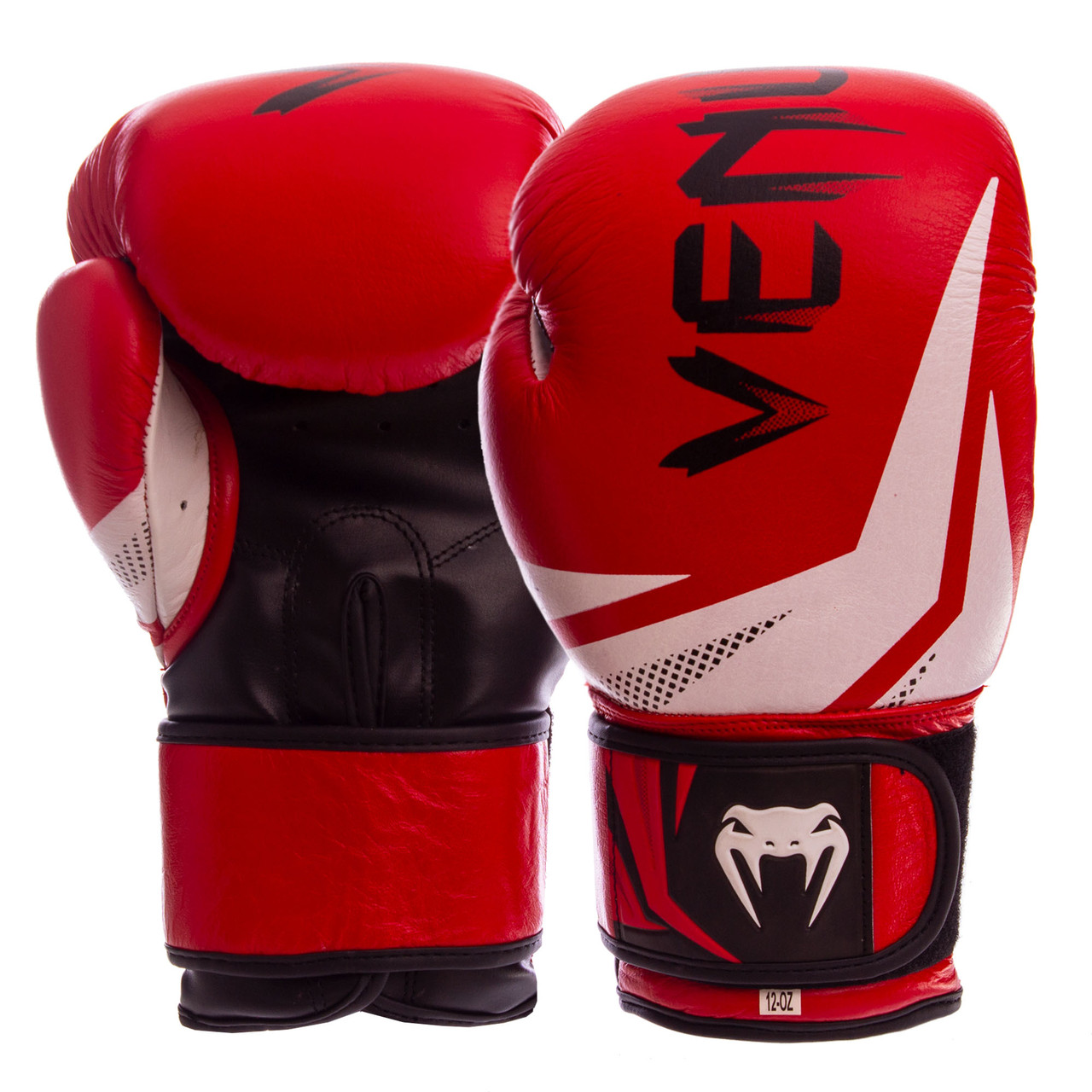 

Перчатки для бокса и единоборств кожаные VENUM Heroe VN-2250 Red-White-Black 12 унций
