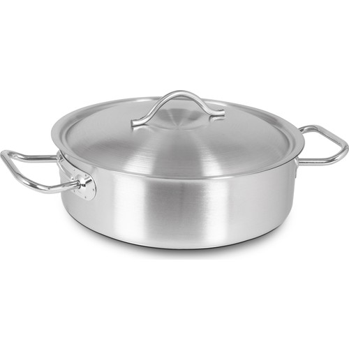

Кастрюля DIZDAR низкая с крышкой 2,3 л 24x10 см