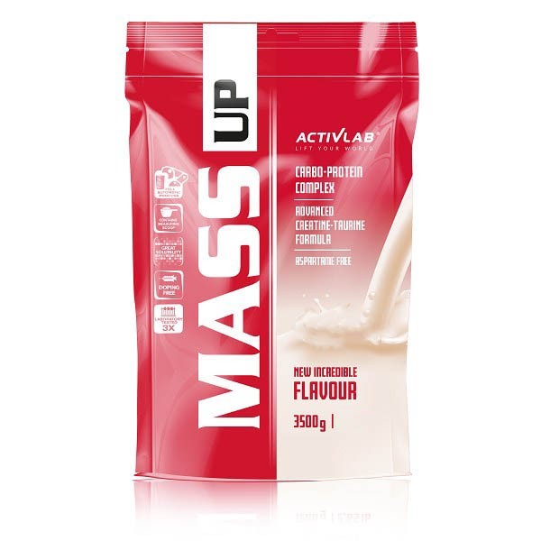 

Гейнер ActivLab Mass Up 3500 грамм Клубника