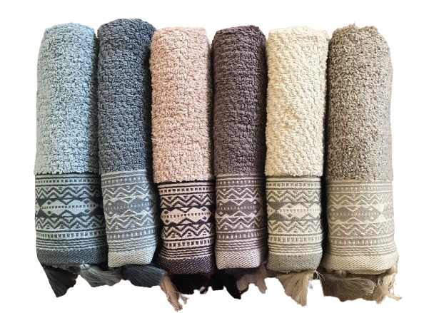 

Набор махровых полотенец Sikel Cotton Ponpon 50*90 6 шт (ts-02713)