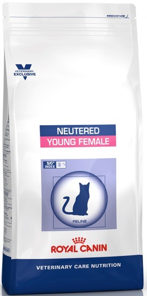 

Сухой корм для кастрированых и стерилизованных кошек до 7 лет Royal Canin Young Female S/O 1.5 кг (3182550720854)