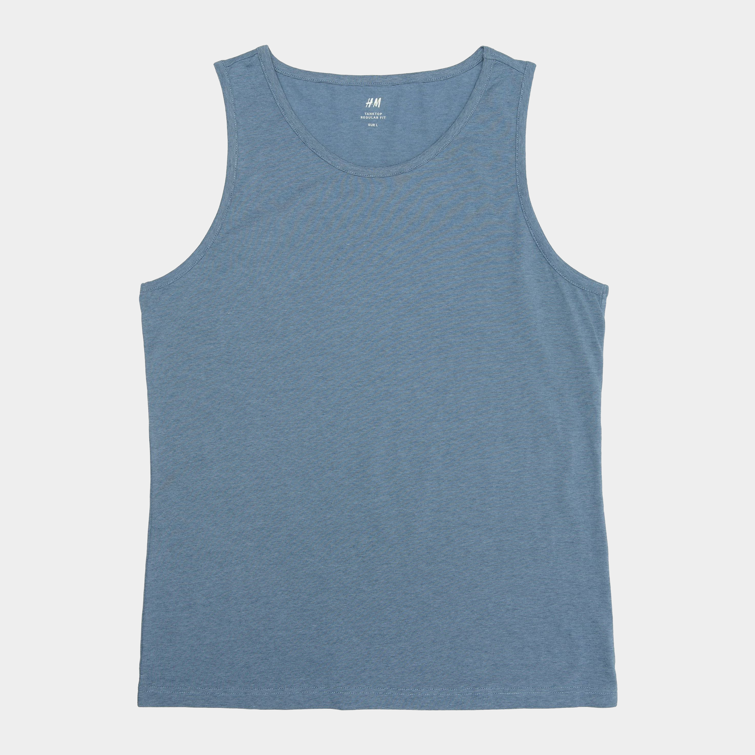 

Майка H&M 1903-5700330 XS Синий меланж