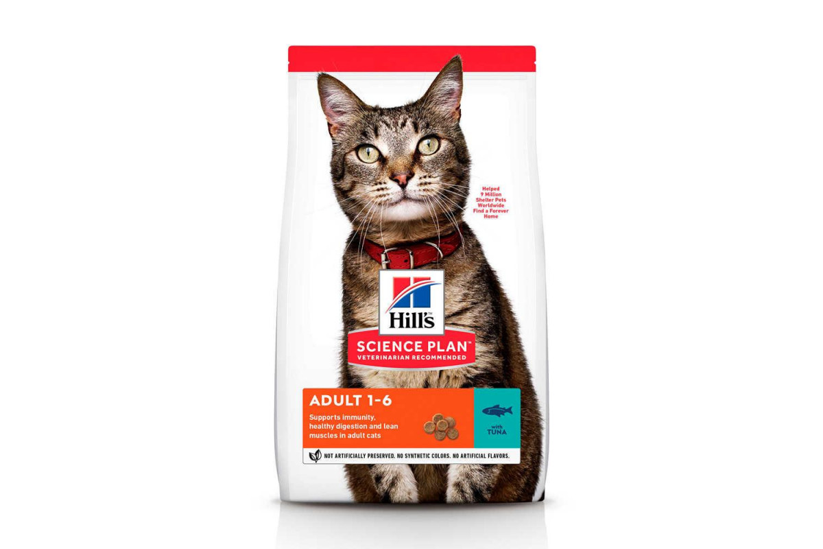 

Сухой корм Hill's Science Plan Adult Cat Tuna 10 кг