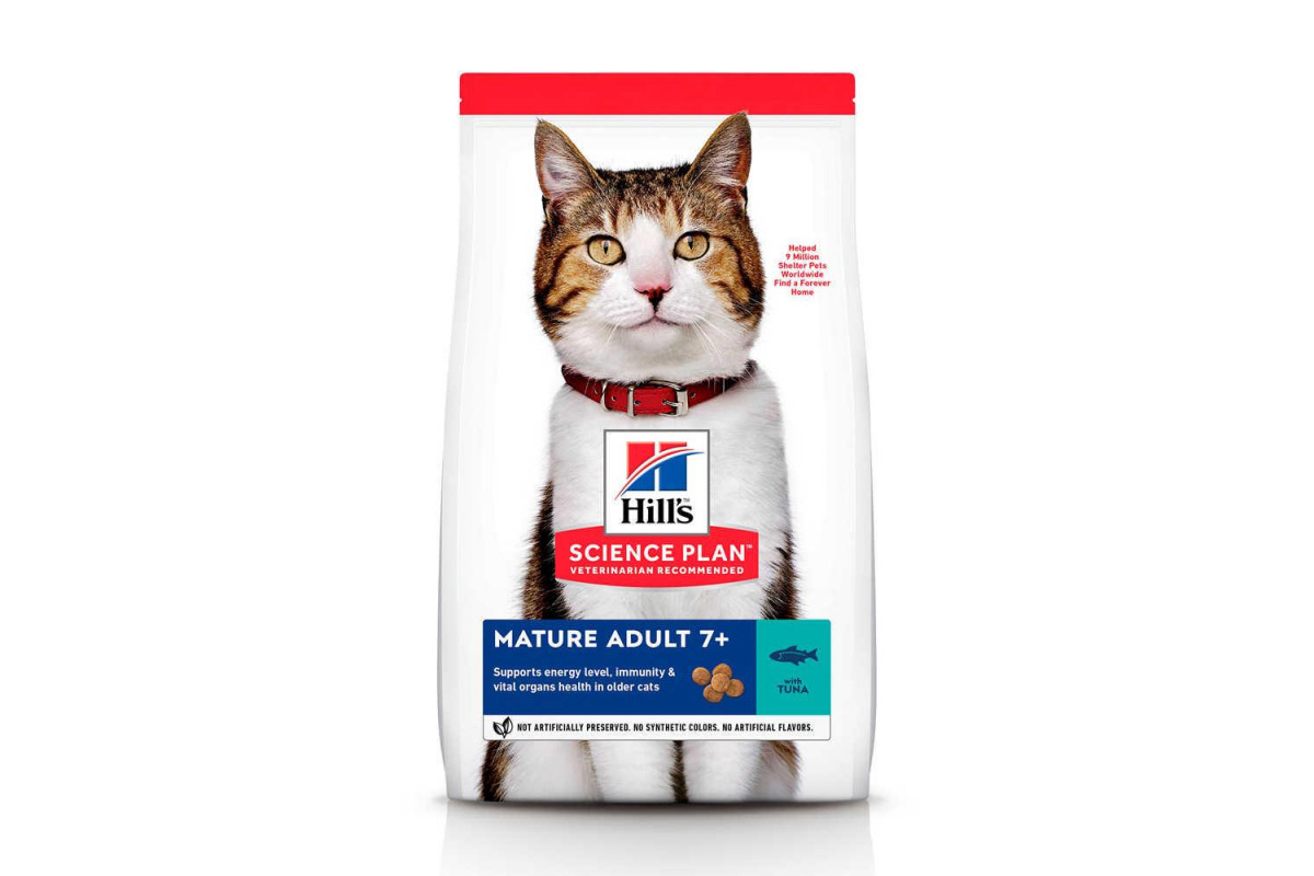 

Сухой корм Hill's Science Plan Mature Adult Cat Tuna 1.5 кг