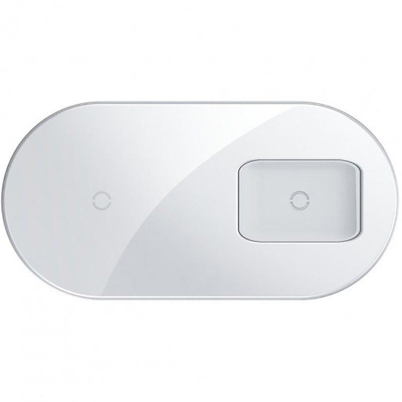 

Беспроводное ЗУ Baseus Simple 2in1 Pro Edition (WXJK-C02) White (Phone + Pods)