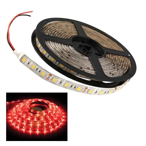 

5м лента светодиодная, 300x 5050 SMD LED, красная