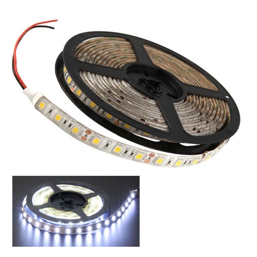 

5м лента светодиодная, 300x 5050 SMD LED, белая