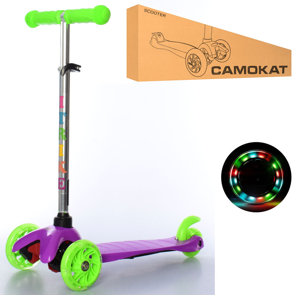 

Самокат iTrike MINI BB 3-013-4-C-V фиолетовый