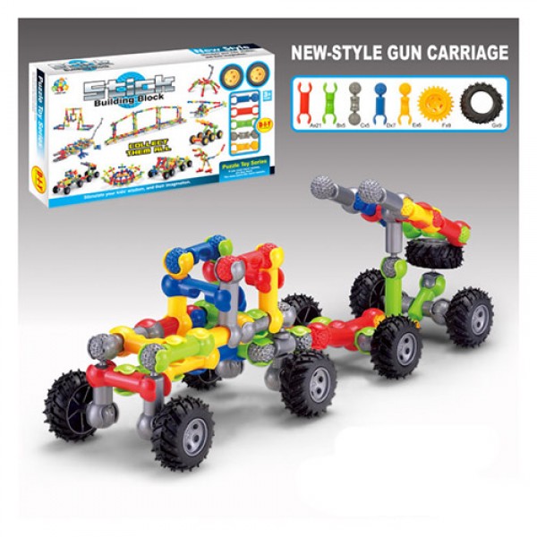 

Конструктор A-Toys SY9929 шарнірний, військовий транспорт, 62 деталі