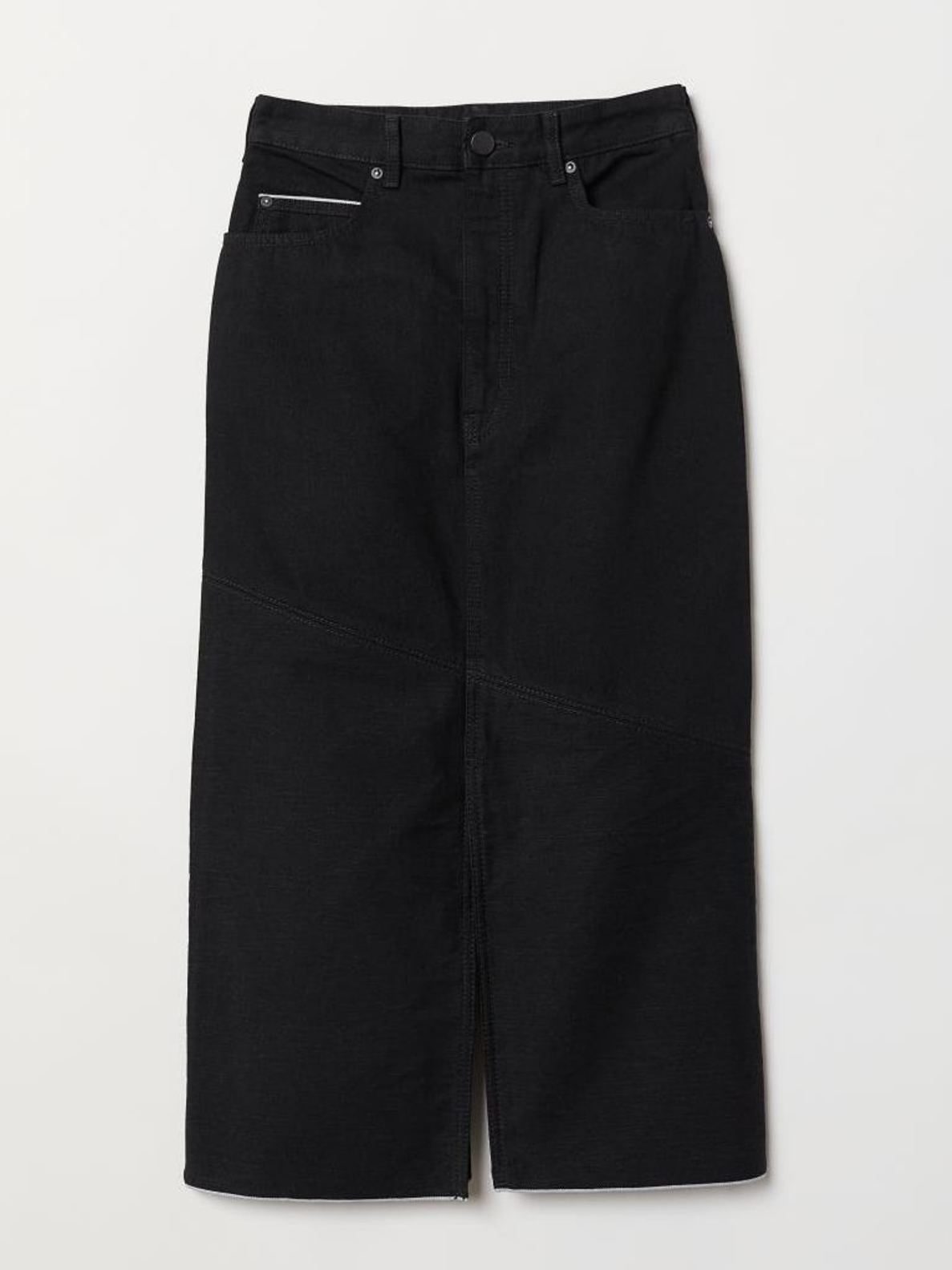 

Длинная джинсовая юбка H&M 0689981 EU34 Черный