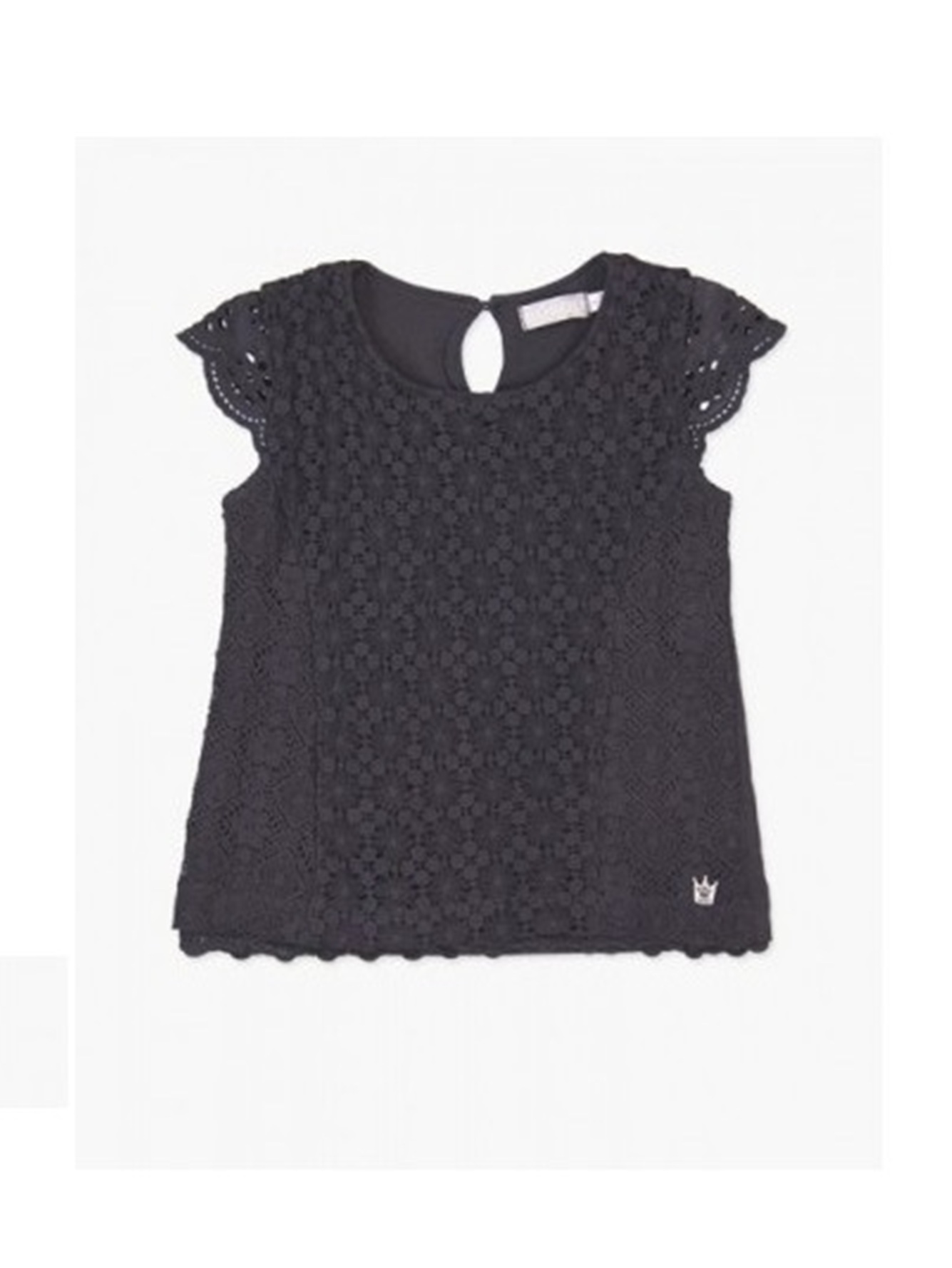 

Кружевная футболка Boboli 443090 98 cm Серый