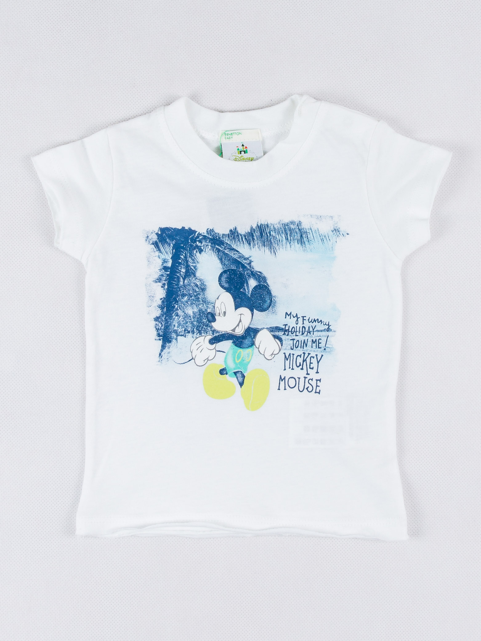 

Футболка Benetton BV40619-16 62 cm Белый