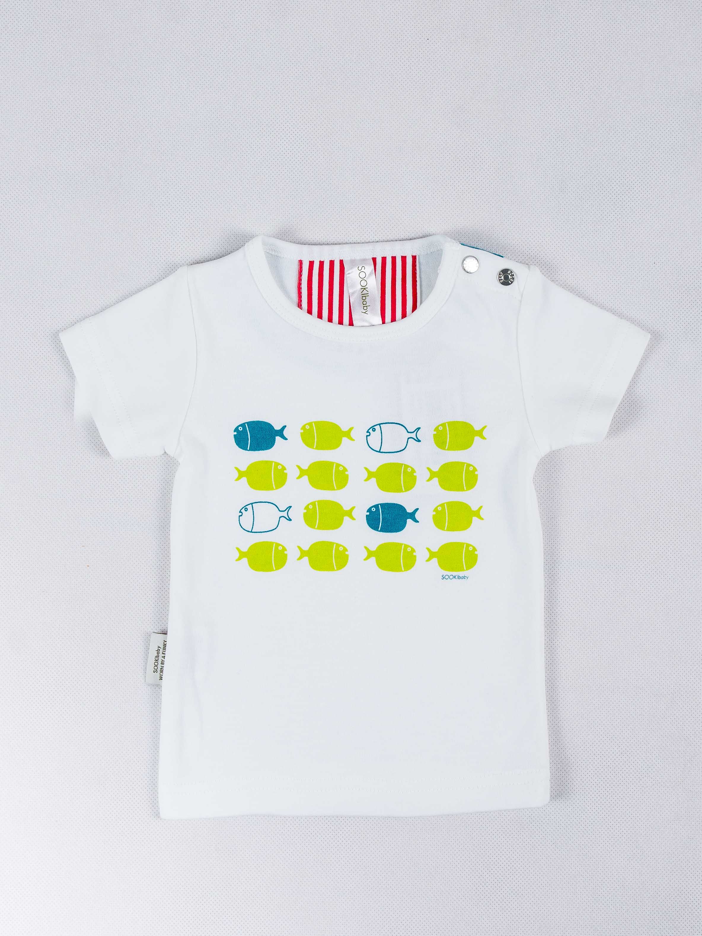 

Футболка SOOKIbaby SBS11-1324 74 cm Белый