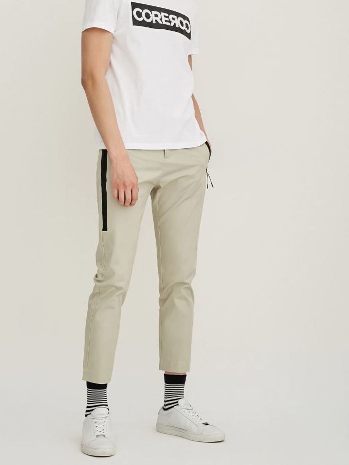 

Укороченные брюки Jack & Jones 217214511  Бежевый, Укороченные брюки Jack & Jones 217214511 2XL Бежевый